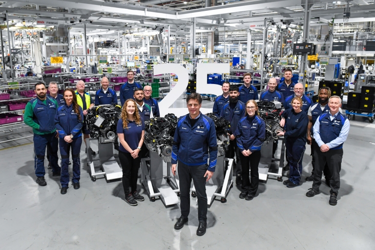 BMW marks 25 years of engine manufacturing at Hams Hall