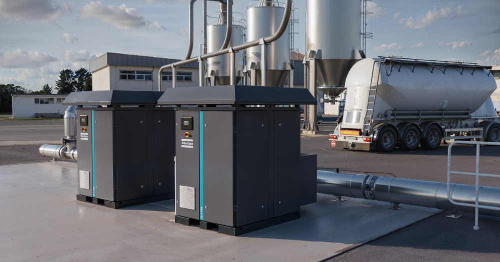 Atlas Copco Launches ZS 4 (VSD) Oil-Free Screw Blowers